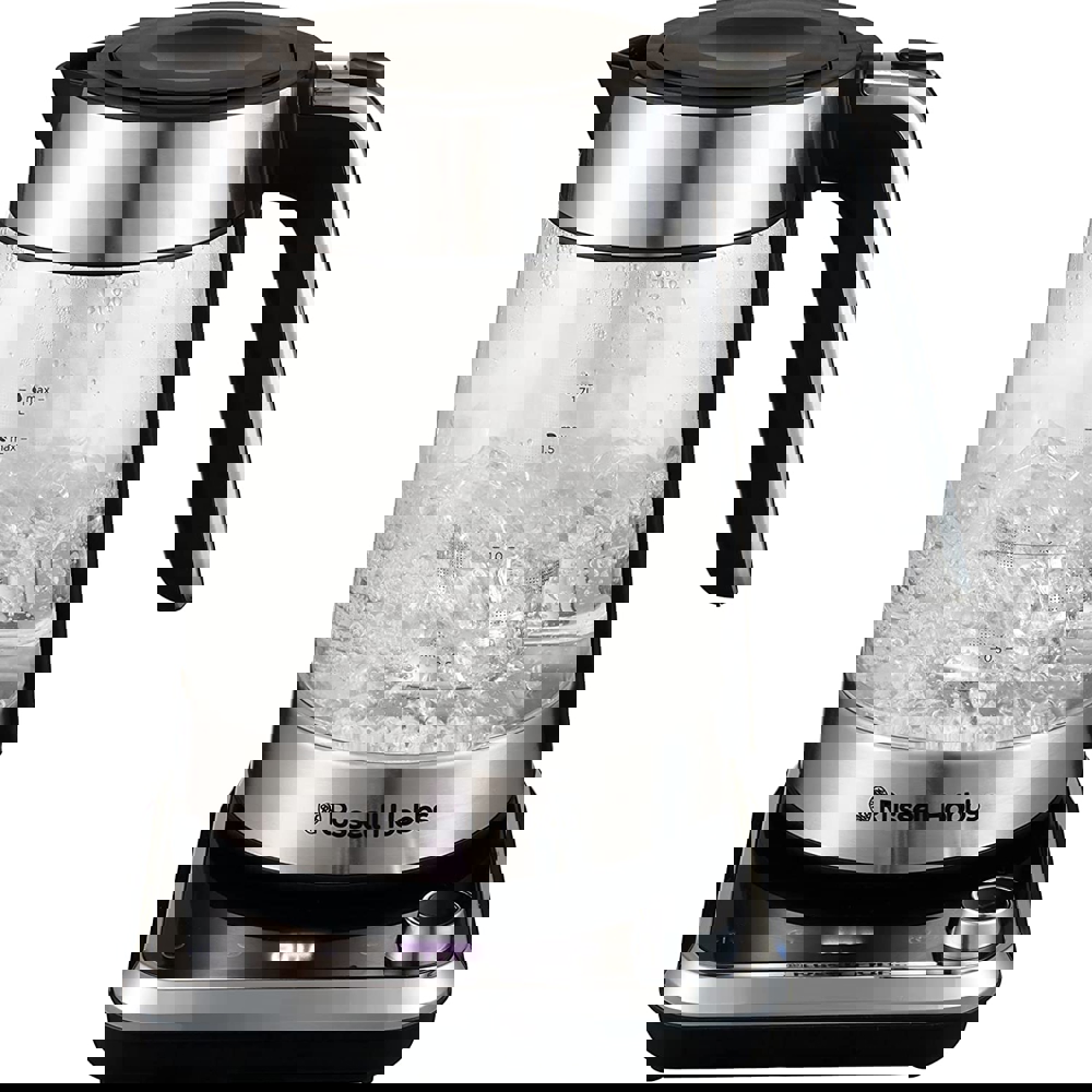 ელექტრო ჩაიდანი Russel Hobbs 26200-70/RH Attentiv, 2400W, 1.7L, Electric Kettle, Black/Silver