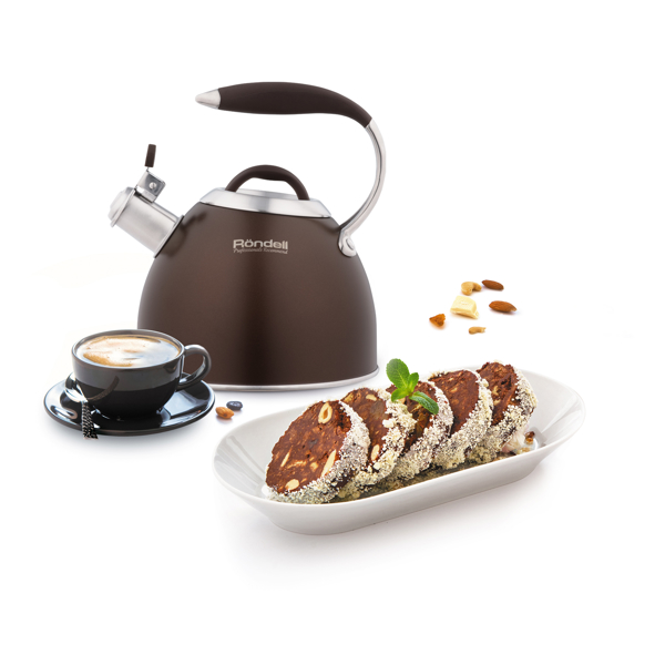 ჩაიდანი Rondell RDS 837, 2.8L, Kettle, Brown