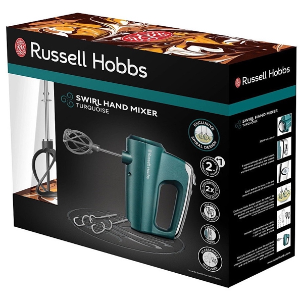 მიქსერი Russell Hobbs 25891-56/RH, 350W, Mixer, Blue