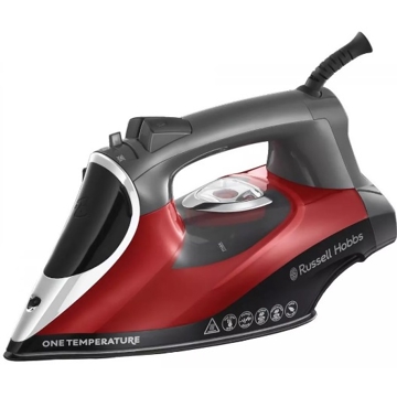 ორთქლის უთო Russell Hobbs 25090-56/RH, 2600W, 350ML, Steam Iron, Black/Red