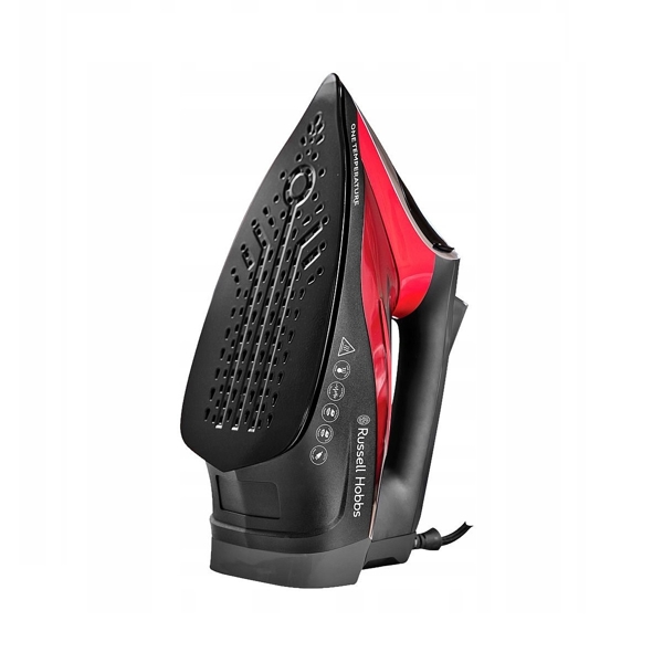 ორთქლის უთო Russell Hobbs 25090-56/RH, 2600W, 350ML, Steam Iron, Black/Red