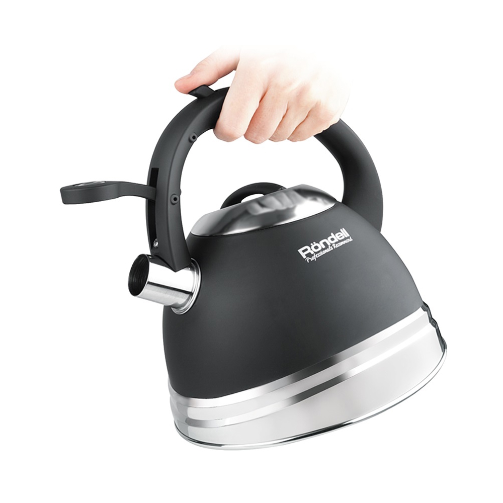 ჩაიდანი Rondell RDS 419, 3L, Kettle, Black