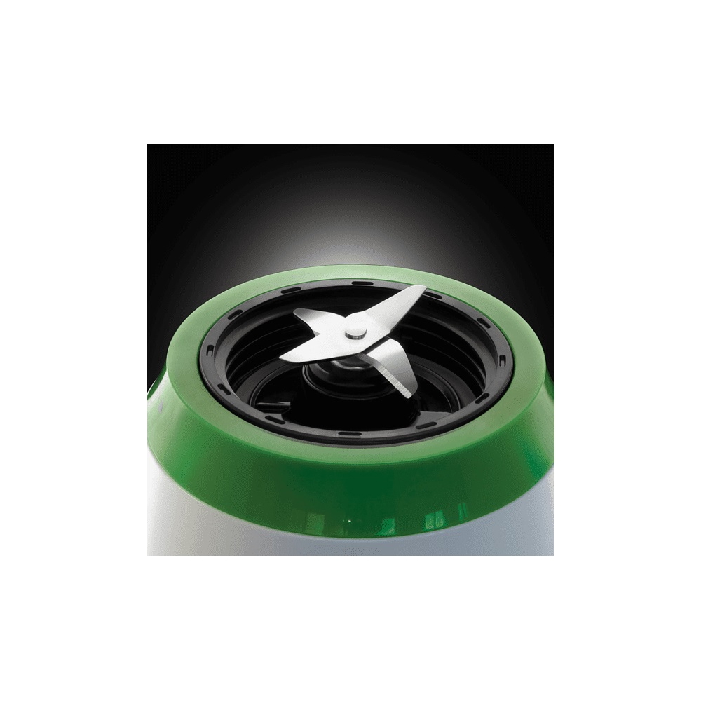 ბლენდერი Russell Hobbs 25160-56/RH, 300W, 2x0.6L, Blender, White/Green