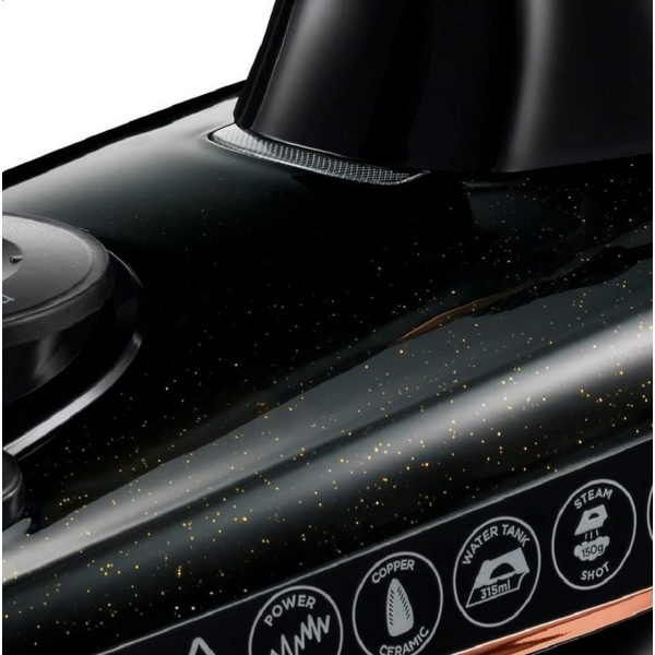 ორთქლის უთო Russell Hobbs 23975-56/RH, 2600W, 315ML, Steam Iron, Black