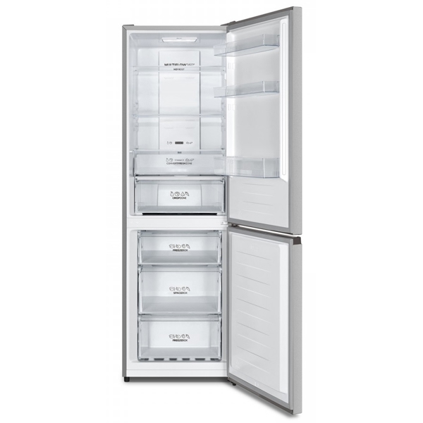 მაცივარი Gorenje NRK6192AS4, 300L, A++, No Frost, Refrigerator, Gray