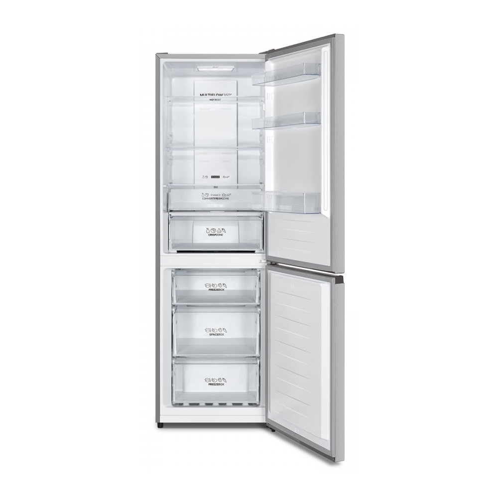 მაცივარი Gorenje NRK6192AS4, 300L, A++, No Frost, Refrigerator, Gray