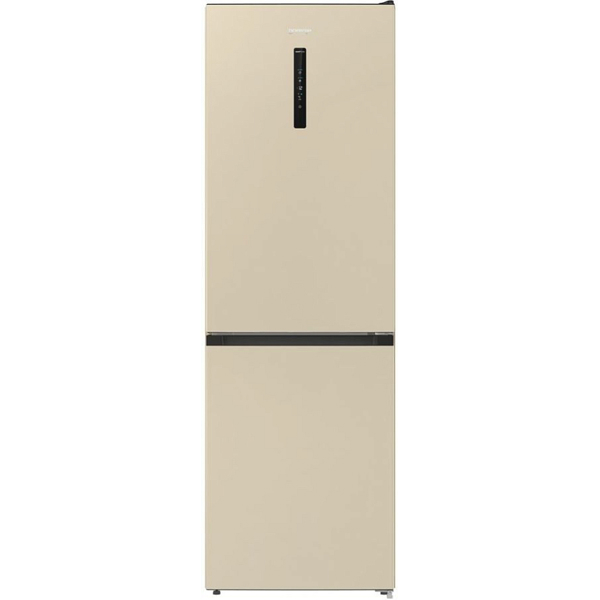 მაცივარი Gorenje NRK6192AC4, 300L, E, No Frost, Refrigerator, Beige