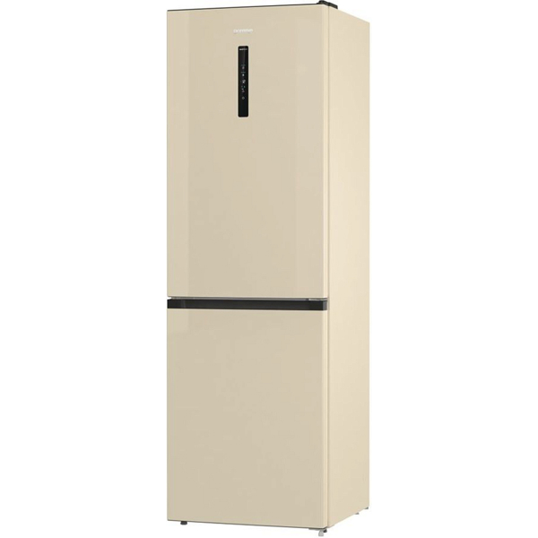 მაცივარი Gorenje NRK6192AC4, 300L, E, No Frost, Refrigerator, Beige