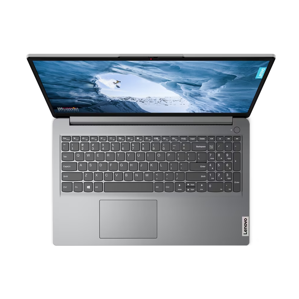 ნოუთბუქი Lenovo 82LX003KRE Ideapad 1, 15.6", Pentium N6000, 4GB, 256GB SSD, Integrated, Cloud Grey