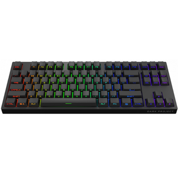 კლავიატურა Dark Project DP-KD-87A-006310-GRD, Optical 2.0 Red, Wired, USB, Gaming Keyboard, Black