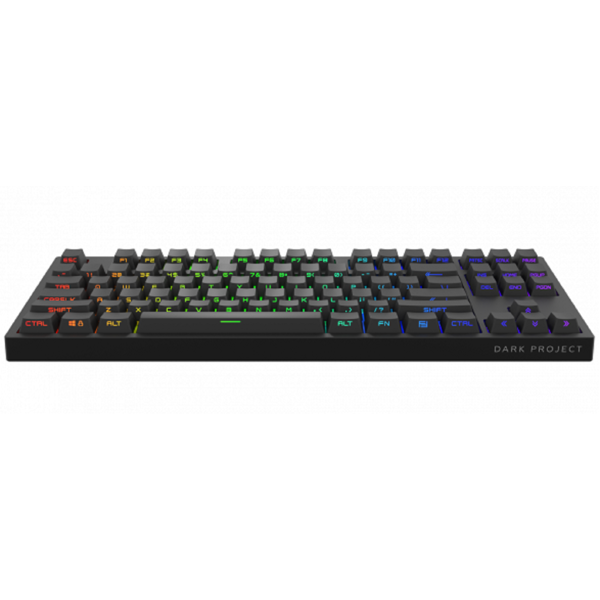 კლავიატურა Dark Project DP-KD-87A-006310-GRD, Optical 2.0 Red, Wired, USB, Gaming Keyboard, Black