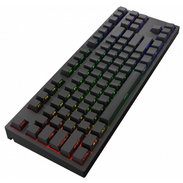 კლავიატურა Dark Project DP-KD-87A-006310-GRD, Optical 2.0 Red, Wired, USB, Gaming Keyboard, Black