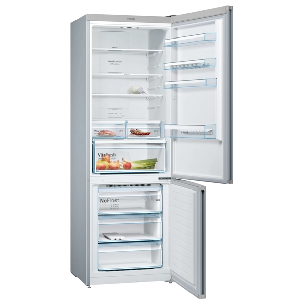 Bosch KGN49XL30U, 435L, A++, No Frost, Refrigerator, Silver