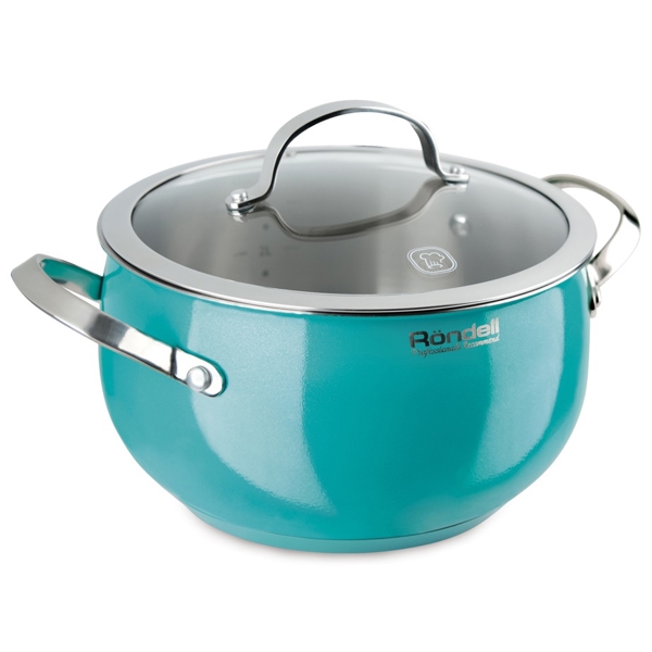 ქვაბი Rondell RDS 718, 3.8L, 20cm, Turquoise