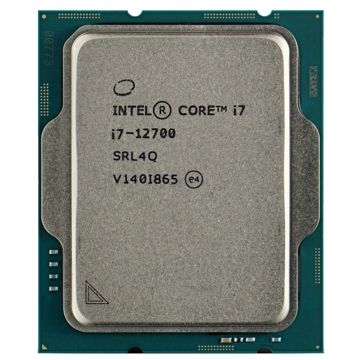 პროცესორი Intel i7-12700-Tray, 25MB Cache, 4.90 GHz, Tray