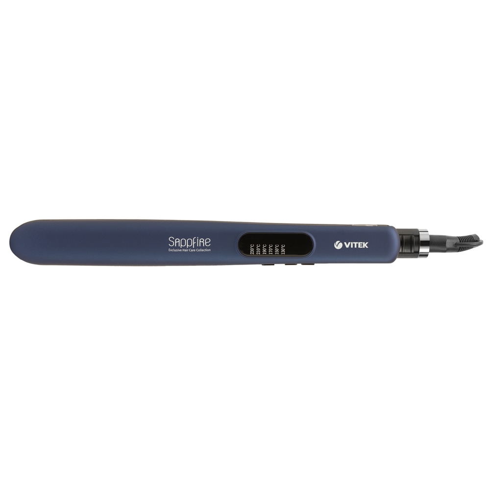 თმის უთო Vitek VT 2230, Hair Straightener, Blue/Black