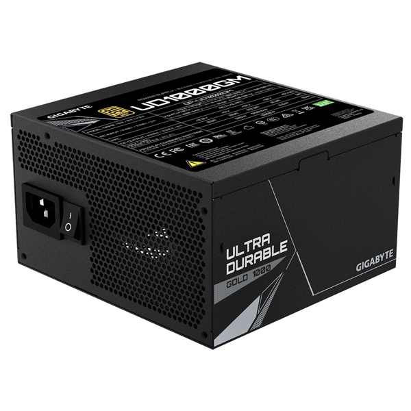 კვების ბლოკი Gigabyte GP-UD1000GM, 1000W, 80 Plus, Power Supply, Black