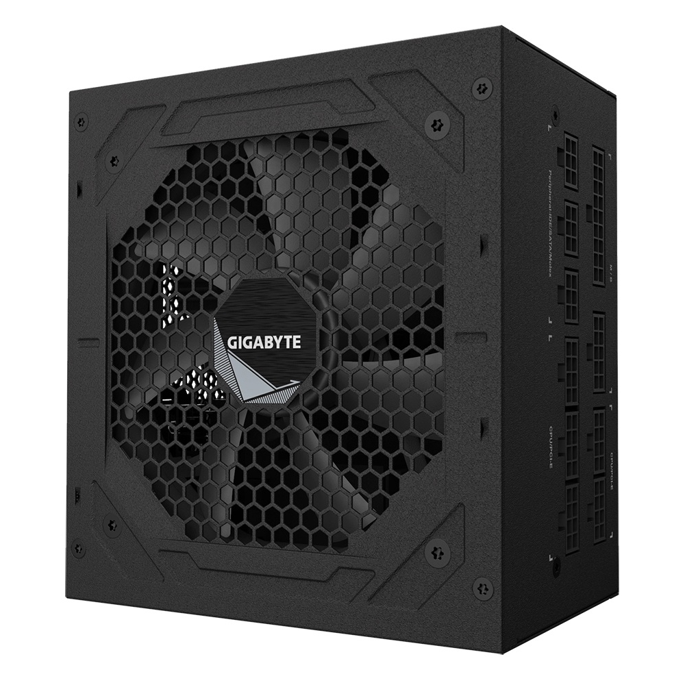 კვების ბლოკი Gigabyte GP-UD1000GM, 1000W, 80 Plus, Power Supply, Black