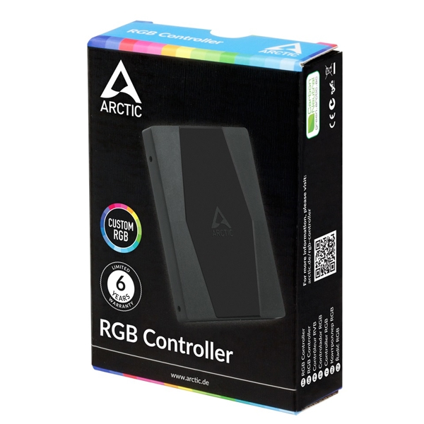 RGB კონტროლერი Arctic ACFAN00224A, RGB Controller, Black