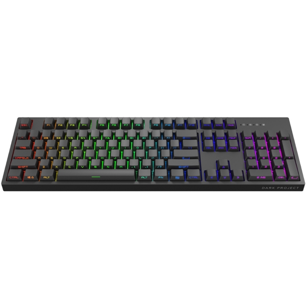 კლავიატურა Dark Project DP-KD-104A-006310-GRD, Gateron Red, Wired, USB, Gaming Keyboard, Black