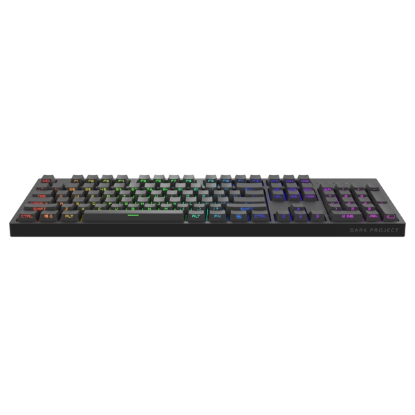 კლავიატურა Dark Project DP-KD-104A-006310-GRD, Gateron Red, Wired, USB, Gaming Keyboard, Black