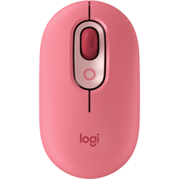 მაუსი Logitech L910006548 Pop, Wireless, Bluetooth, Mouse, Heart Braker Rose