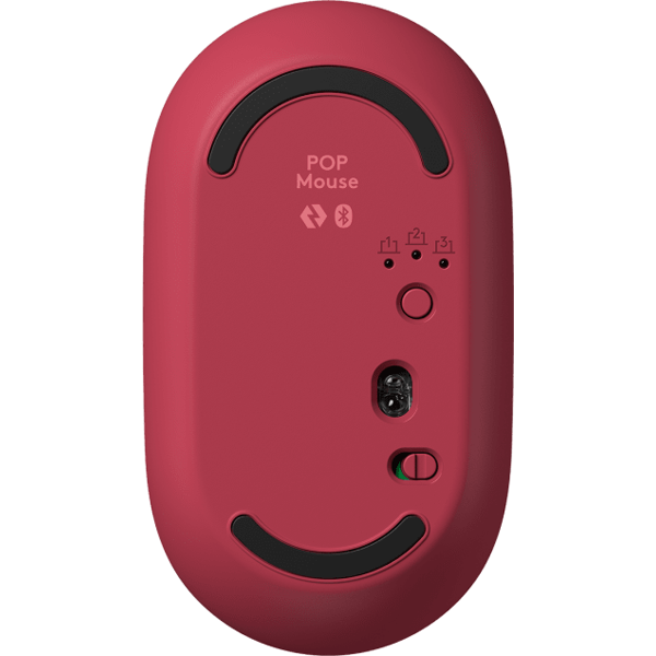 Logitech L910006548 Pop, Wireless, Bluetooth, Mouse, Heart Braker Rose