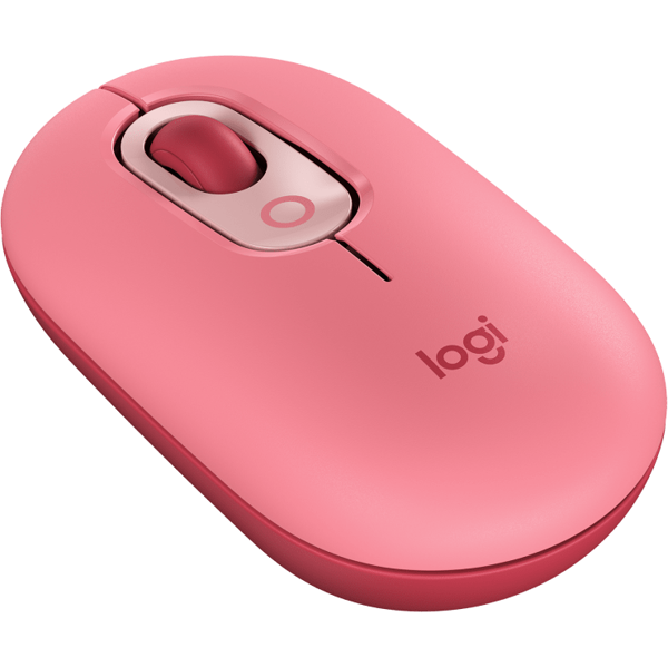 Logitech L910006548 Pop, Wireless, Bluetooth, Mouse, Heart Braker Rose