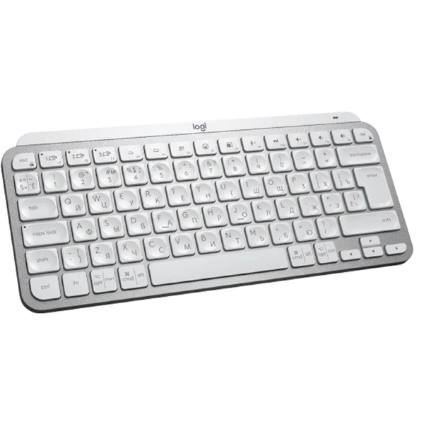 Logitech L920010502 MX, Wireless, Bluetooth, Keyboard, Pale Gray