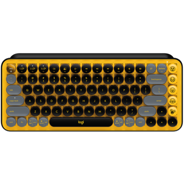 Logitech L920010716 POP, Wireless, USB, Keyboard, Yellow