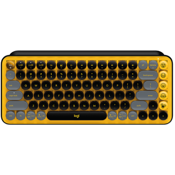 კლავიატურა Logitech L920010716 POP, Wireless, USB, Keyboard, Yellow