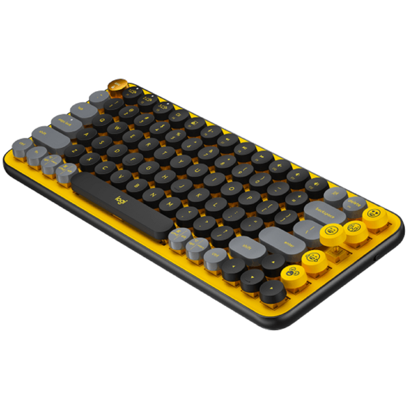 კლავიატურა Logitech L920010716 POP, Wireless, USB, Keyboard, Yellow