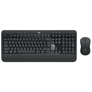 კლავიატურა+მაუსი Logitech MK540, Wireless, Keyboard And Mouse, Black