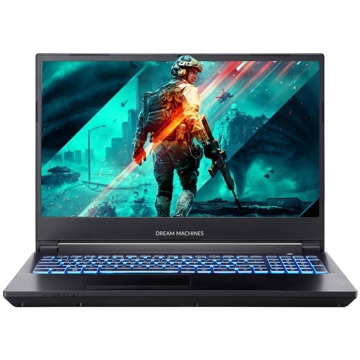 ნოუთბუქი Dream Machines RT3070-15UA36, 15.6", Ryzen 9-3900, 16GB, 1TB SSD, RTX3070 8GB, Black