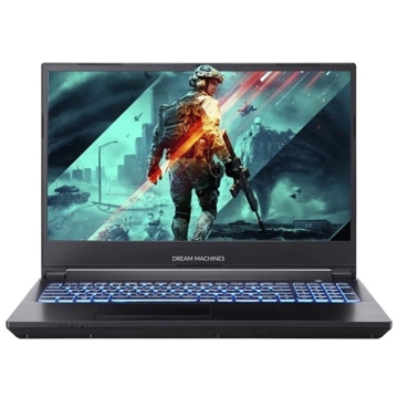 ნოუთბუქი Dream Machines RT3070-15UA41, 15.6", Ryzen 7-3700X, 64GB, 1TB SSD, RTX3070 8GB, Black