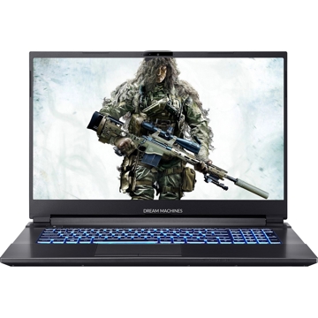 ნოუთბუქი Dream Machines G1650-17UA70, 17.3", i5-11400H, 16GB, 500GB SSD, GTX1650 4GB, Black