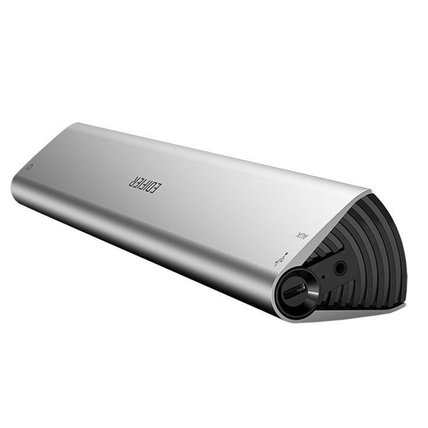 Edifier MF200, 8W, Bluetooth, 3.5mm, USB-C, Portable Speaker, Silver