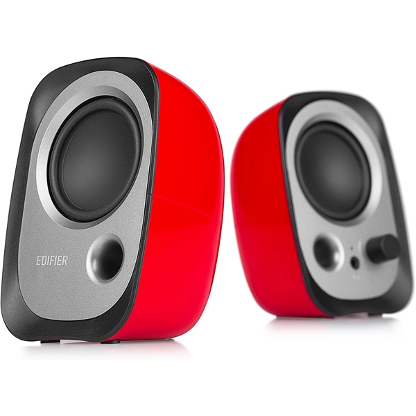 Edifier R12U, 4W, USB, 3.5mm, Speaker, Red