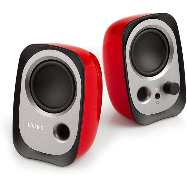 Edifier R12U, 4W, USB, 3.5mm, Speaker, Red