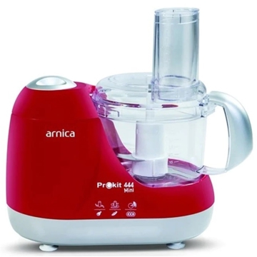 Arnica GH21032, 800W, 1L, Food Processor, Red