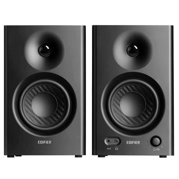  Edifier MR4, 42W, TRS, RCA, AUX, Speaker, Black