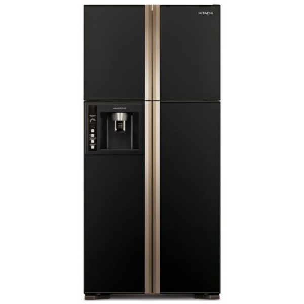 მაცივარი Hitachi R-W660PUC7X GBK, 640L, A+, No Frost, Refrigerator, Black