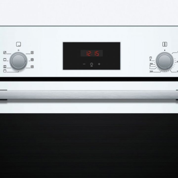 ჩასაშენებელი ელექტრო ღუმელი Bosch HBF113BV0Q, 66L, Built-In, White