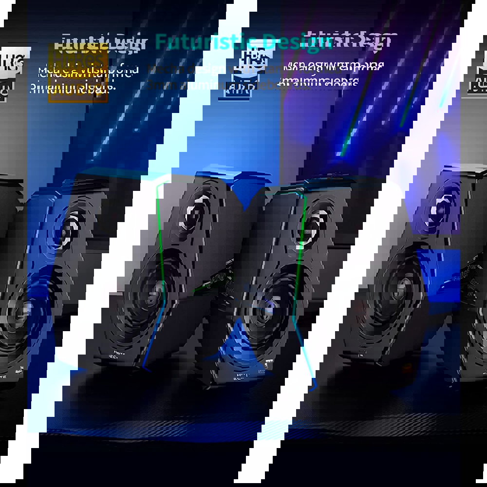 დინამიკი Edifier G5000, 88W, Bluetooth, AUX, USB, Speaker, Black