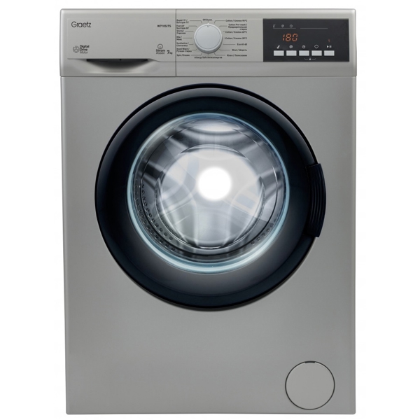 სარეცხი მანქანა Graetz W710SITS, 7Kg, A+, 1000Rpm, 79Db, Washing Machine, Grey