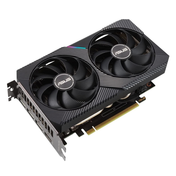 ვიდეო დაფა Asus 90YV0HH0-M0NA00 Gaming GeForce RTX3050 DUAL OC, 8GB, 128bit, HDMI, DP, Black