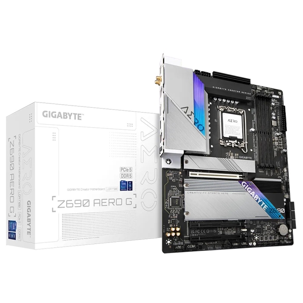 დედა დაფა Gigabyte Z690_AERO_G, LGA 1700, DDR5, 128GB