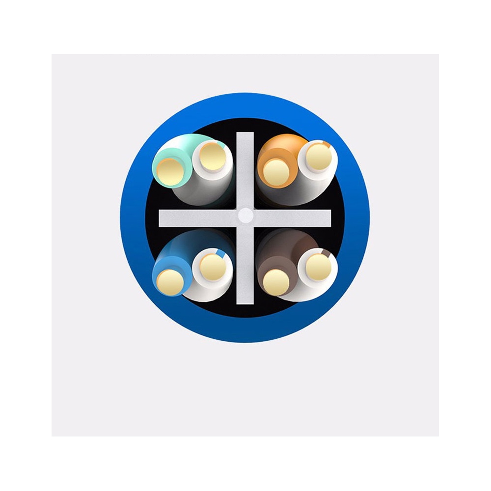 ქსელის კაბელი UGREEN NW109 (11259), CAT6 UTP, Lan Cable, 305m, Blue
