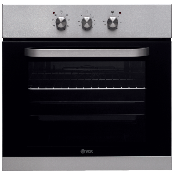 ჩასაშენებელი ელექტრო ღუმელი Vox EBB2110IXLL, 2600W, 65L, Built-In, Inox