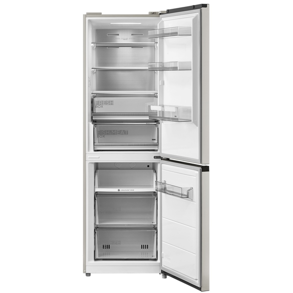 მაცივარი Midea MDRB470MGF33OM, 320L, A+, No Frost, Refrigerator, Silver